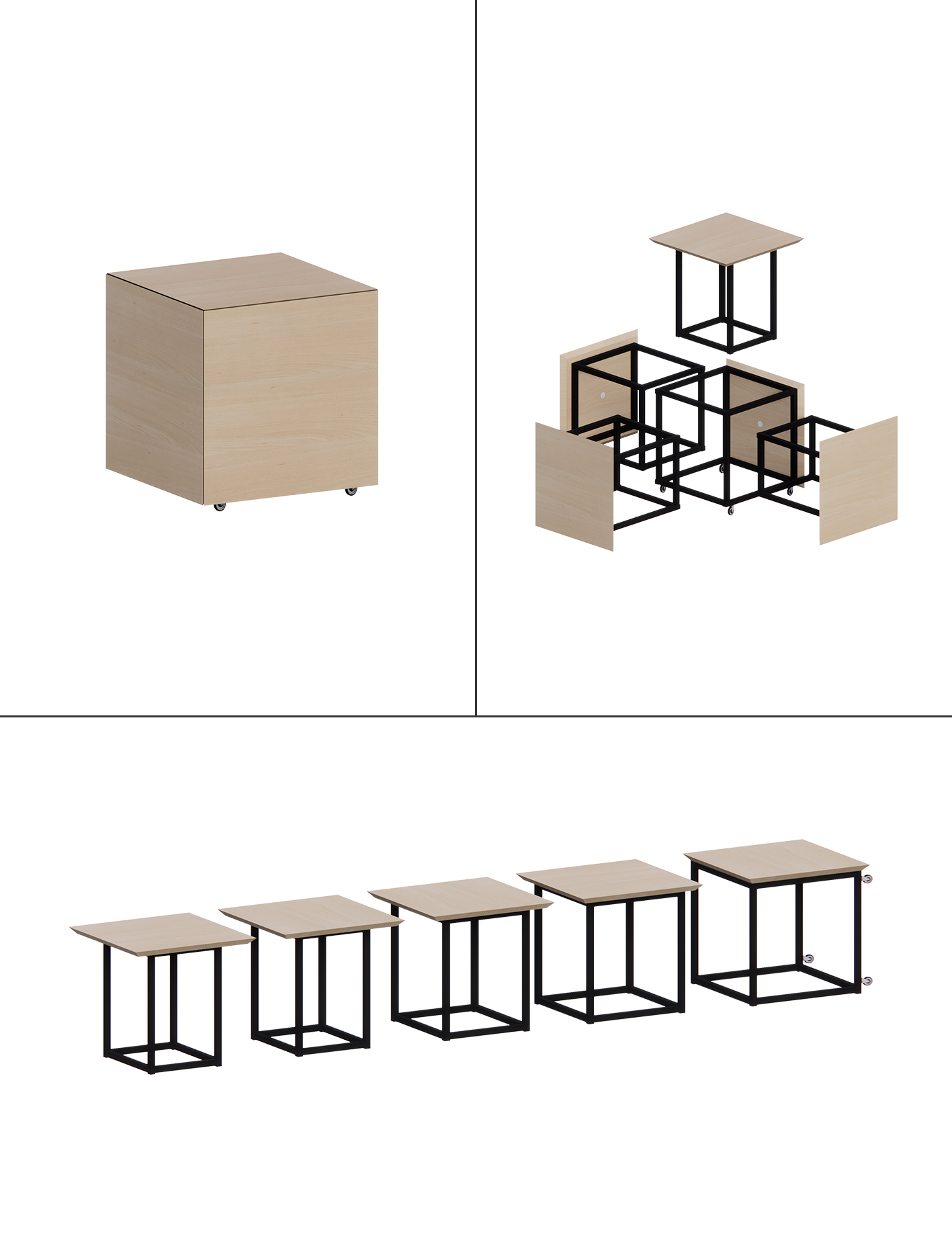 TADA Stackcube - Kursi Multifungsi - Image 2